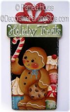 Holiday Treats Ornament-Magnet by Pamela House - PDF DOWNLOAD